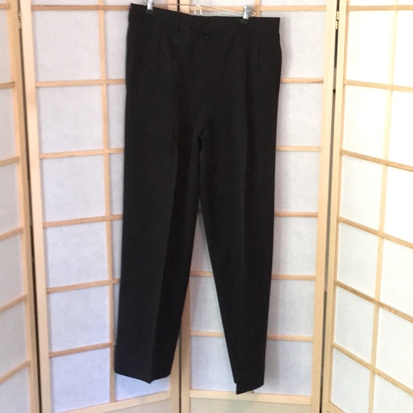 Brooks Brothers Black Wool Dress Pants 33/32 - Picture 11 of 11